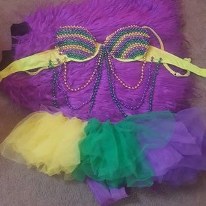 Partially Handmade Mardi Gras Outfit!